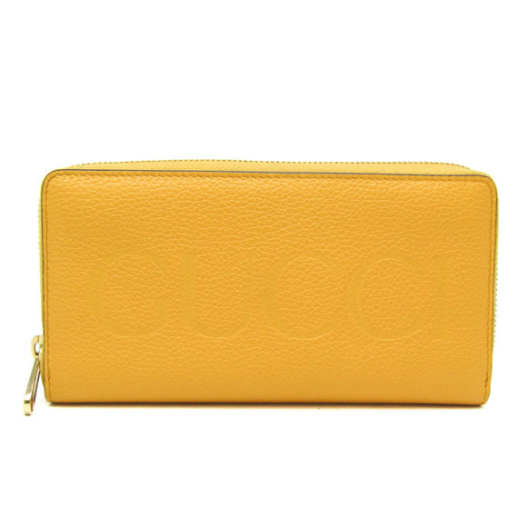 GUCCI Yellow Leather Wallet - Picture 1 of 12